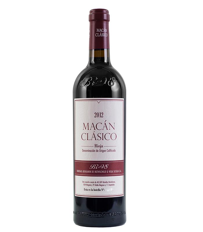 Vino MACÁN CLÁSICO 2018  3/4  1 Botella
